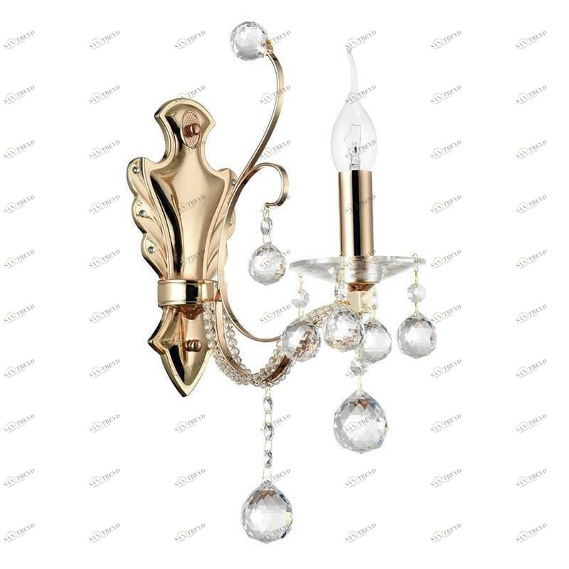 Бра настенное золотистое Freya Marlin FR1130-WL-01-G FREYA СВЕЧА 00-3928152 Золото 