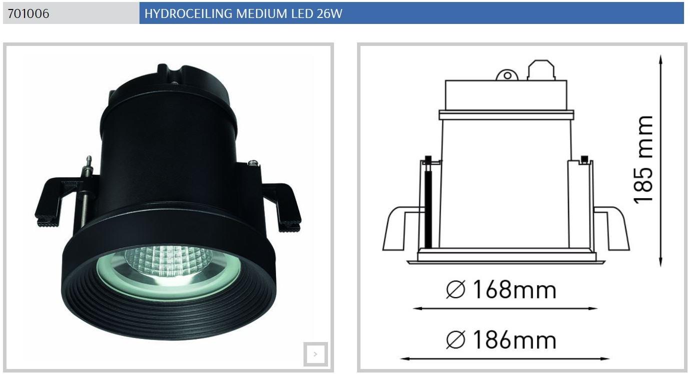PUK Встраиваемый точечный светильник из литого под давлением алюминия sun-id-1426253 - Вид №9