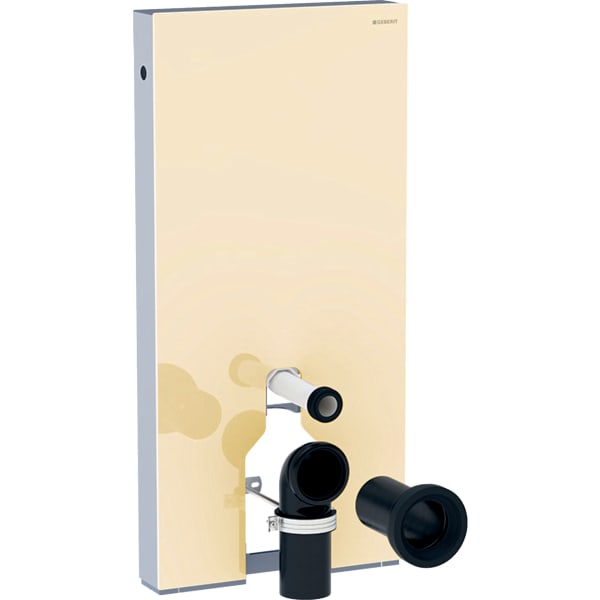 131.001.TG.5 Сантехнический модуль Geberit Monolith для напольного унитаза, 101 см, передняя обшивка из стекла Geberit 