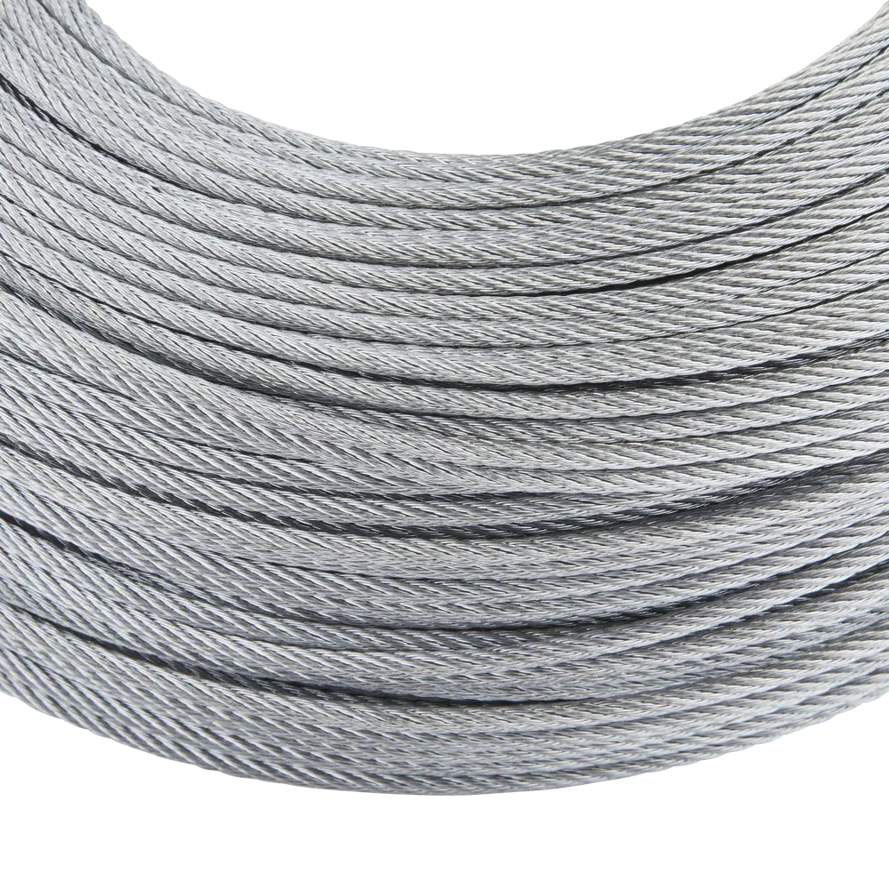 Трос Standers стальной оцинкованный DIN 3055 2 мм цвет серебро 100 м/уп STLM-2033857 - Вид №4