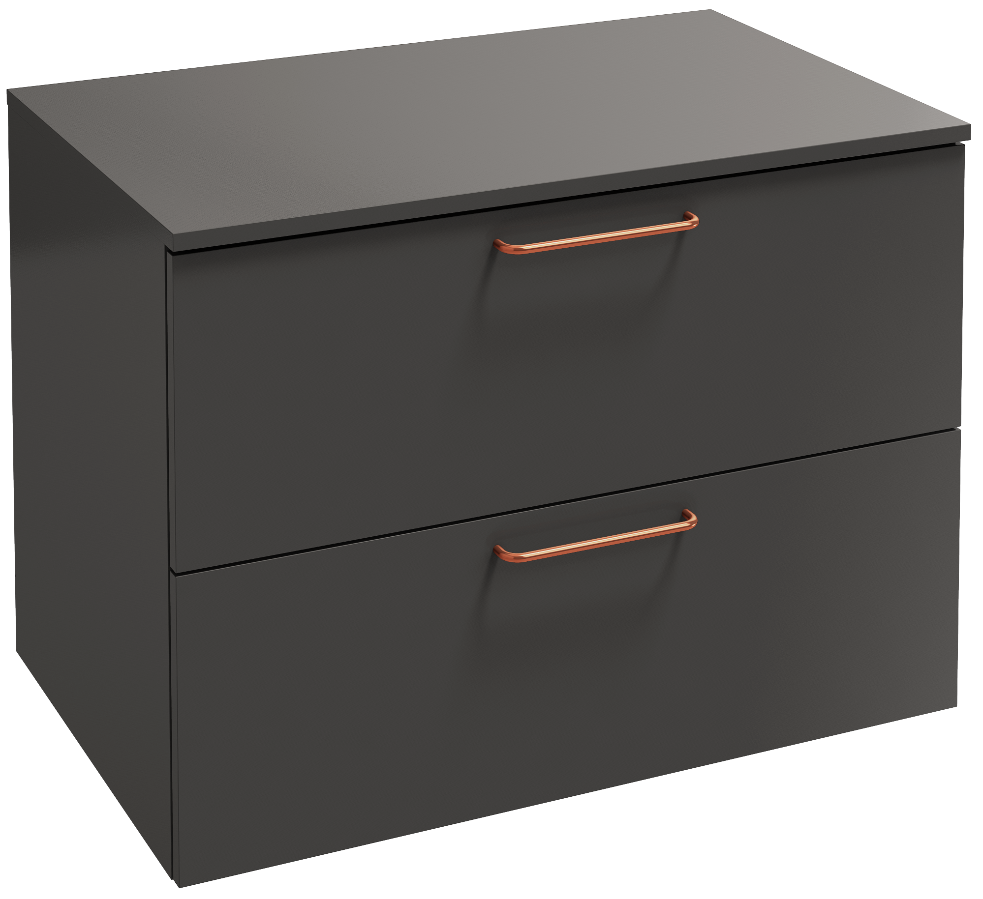 EB2548-R7-NR4 Тумба с ящиками 80 см, 2 ящика, бронзовая ручка JACOB DELAFON ODÉON RIVE GAUCHE ODEON RIVE GAUCHE