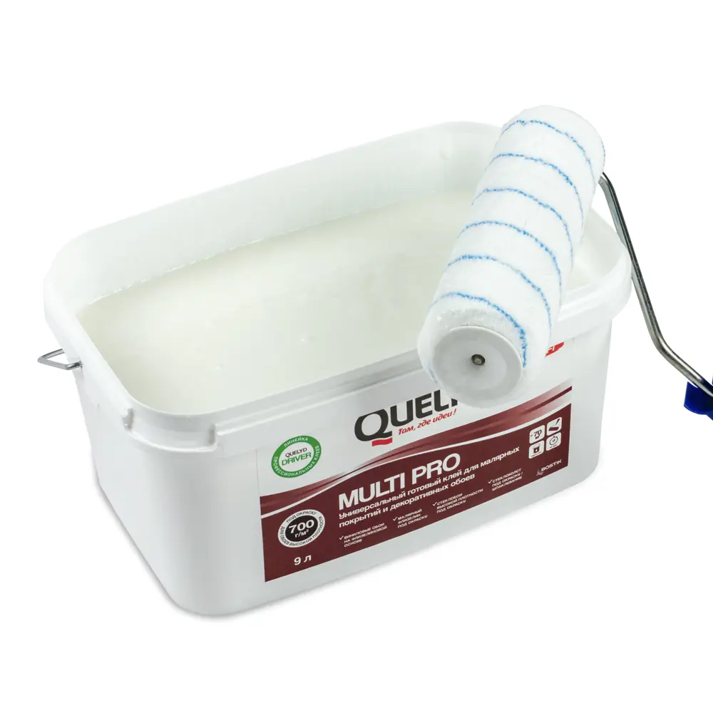 Универсальный клей Quelyd Multi Pro для всех типов обоев 10 кг 88920585 STLM-0820351 - Вид №4