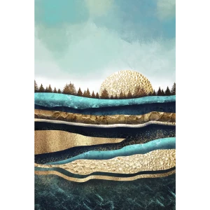 Картина на стекле «Таинственный лес 1» 40x60 см 82977322 STLM-2028461