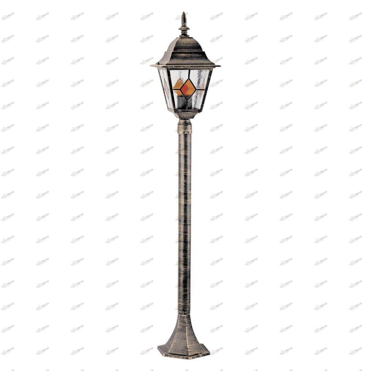 Уличный светильник коричневый 120 см Arte Lamp Berlin A1016PA-1BN ARTE LAMP ФОНАРЬ 00-3898553 Коричневый 