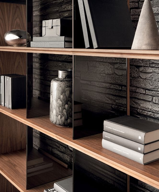 Деревянный отдельно стоящий книжный шкаф i 4 Mariani Herman ARCH-00002243 - Вид №4