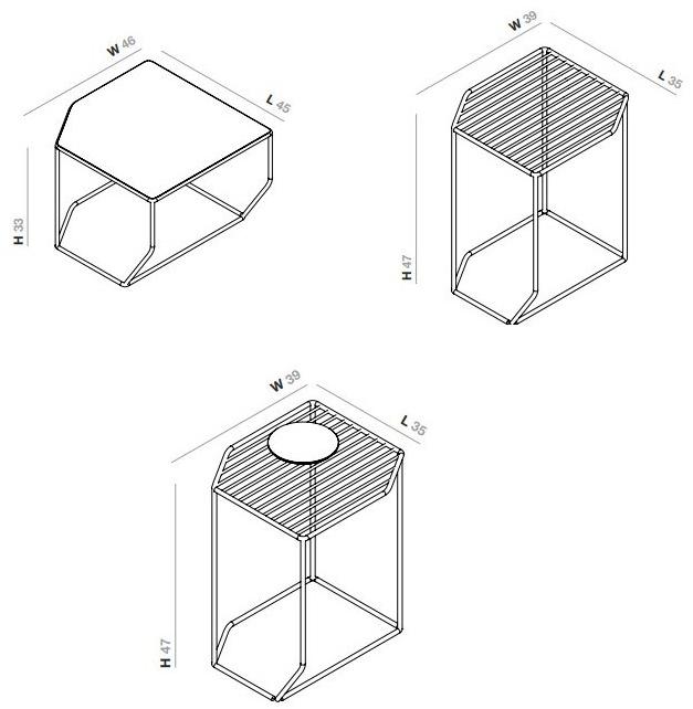 INBANI Табурет для ванной из металла Forma sun-id-1408421 - Вид №3
