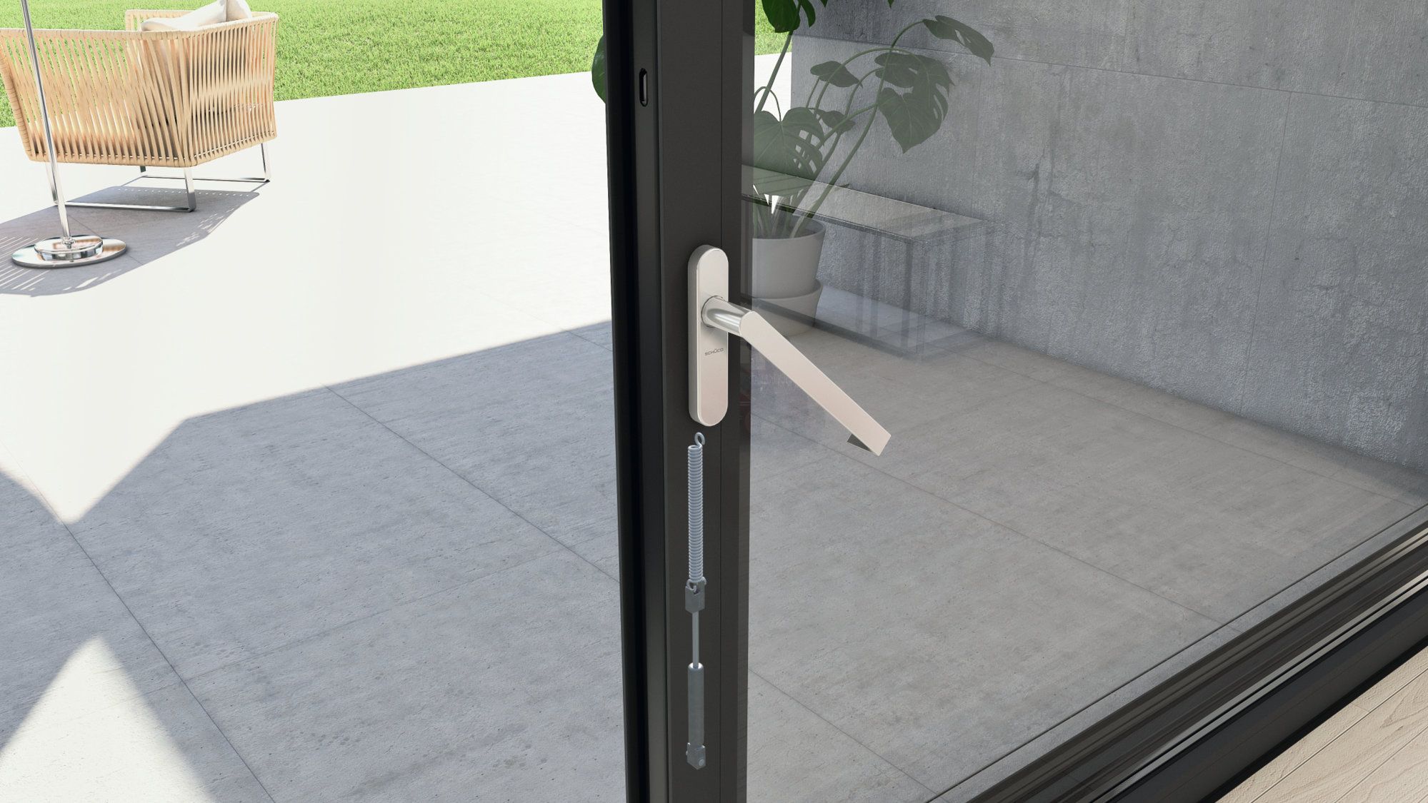 Aluminium patio door Schüco Schüco ASE 80.HI ARCH-00081002 - Вид №14