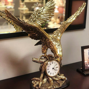 41014 Часы настольные Орел Бронза BOGACHO