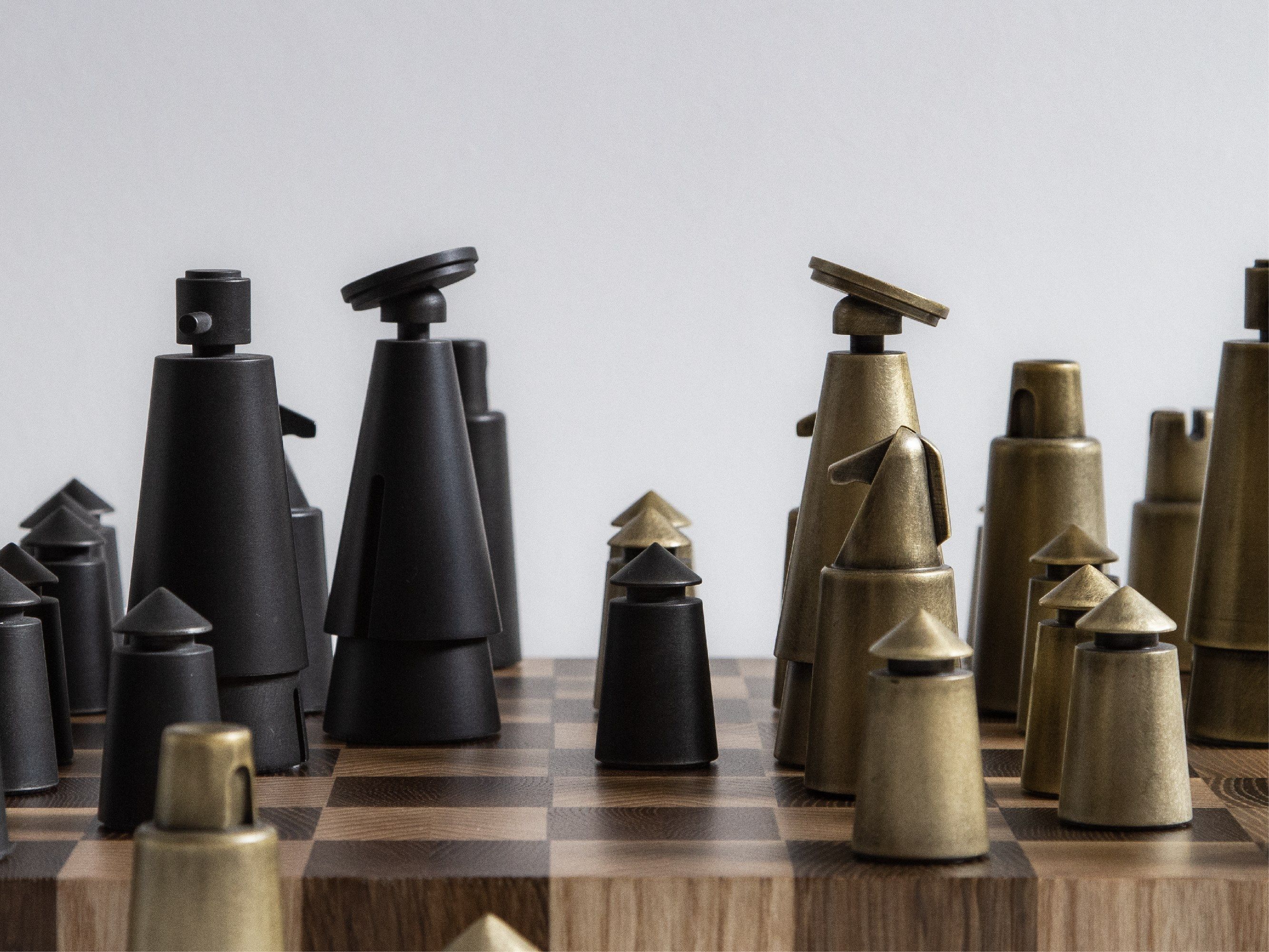 Деревянные и металлические шахматы In Stock District Eight ARCH-00139098 - Вид №3