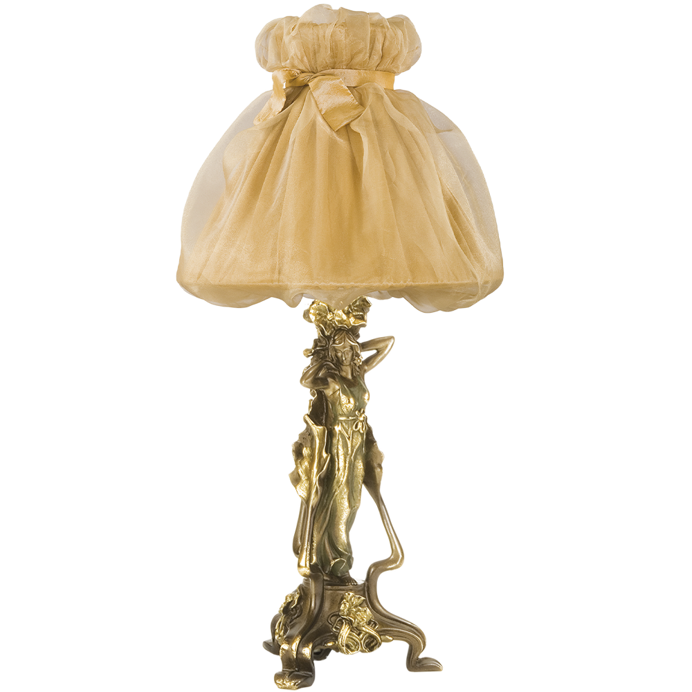 32064,34003 Настольная лампа Флора Бронза Мадлен Поталь BOGACHO 4627138210697, 4627138150955