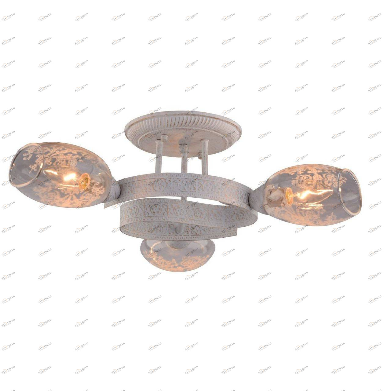 Потолочная люстра Arte Lamp 33 A1296PL-3WG ARTE LAMP ДИЗАЙНЕРСКИЕ 058490 Белый 