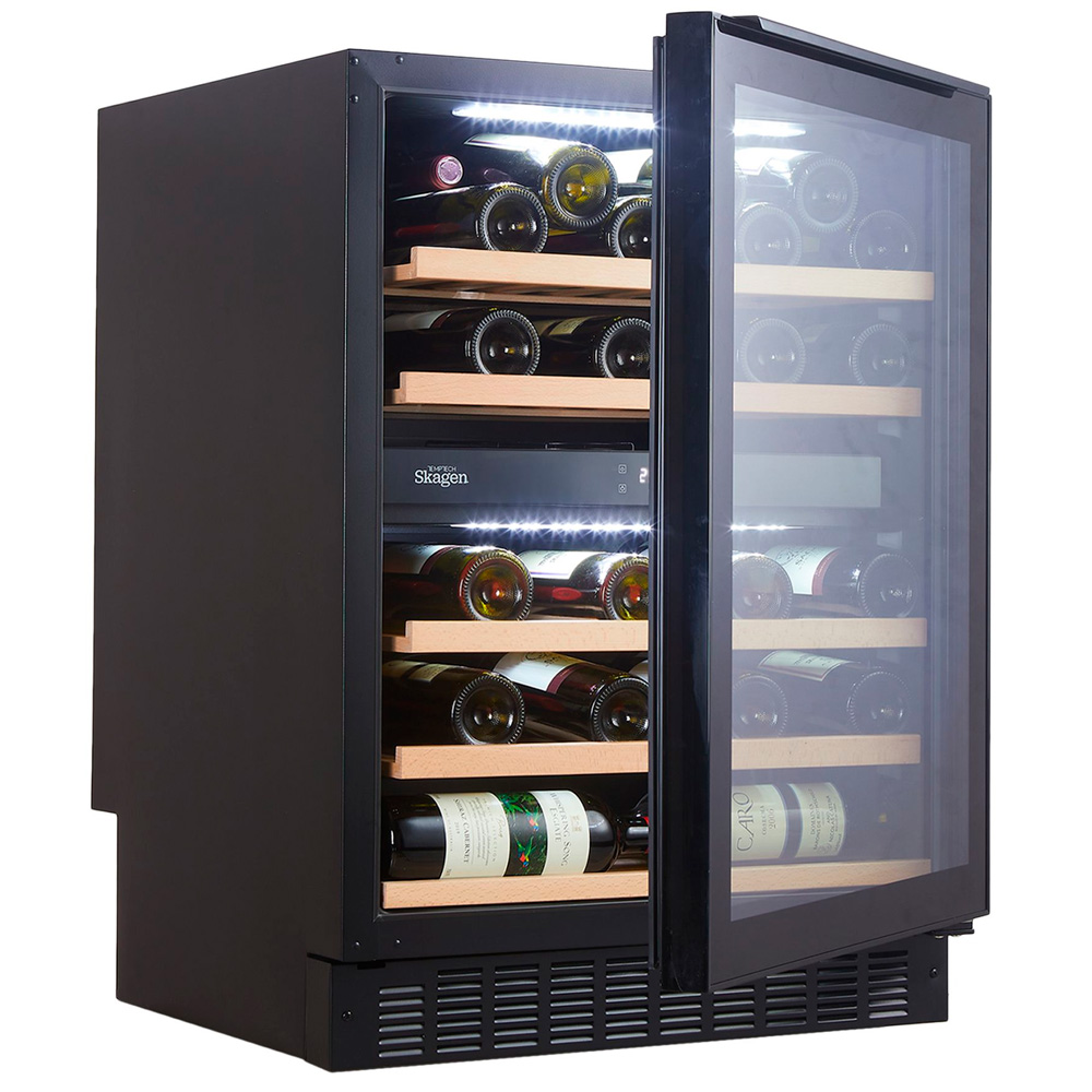 9173356 Винный шкаф Temptech SKX60DBT черный STDN-0061807 - Вид №2