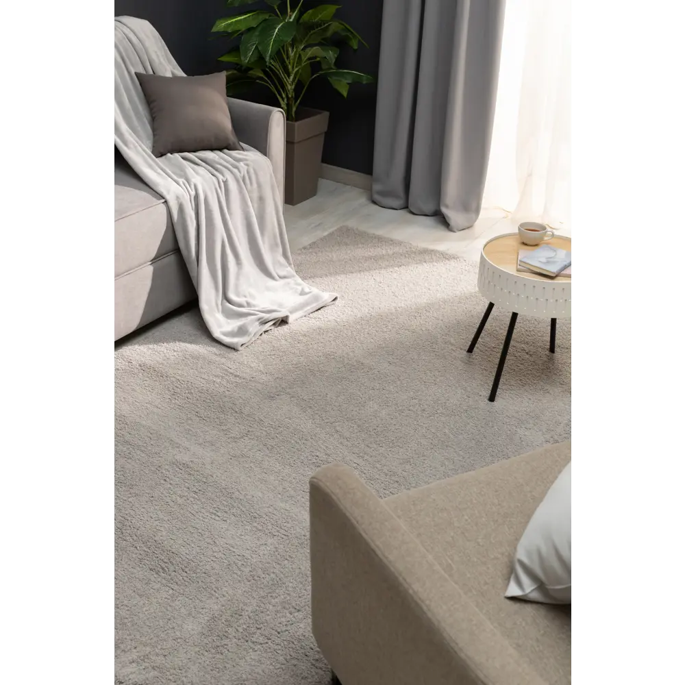 Ковер полиэстер Ribera 80x150 см цвет светло-серый 82388095 STLM-2041355 Santreyd  - Вид №4