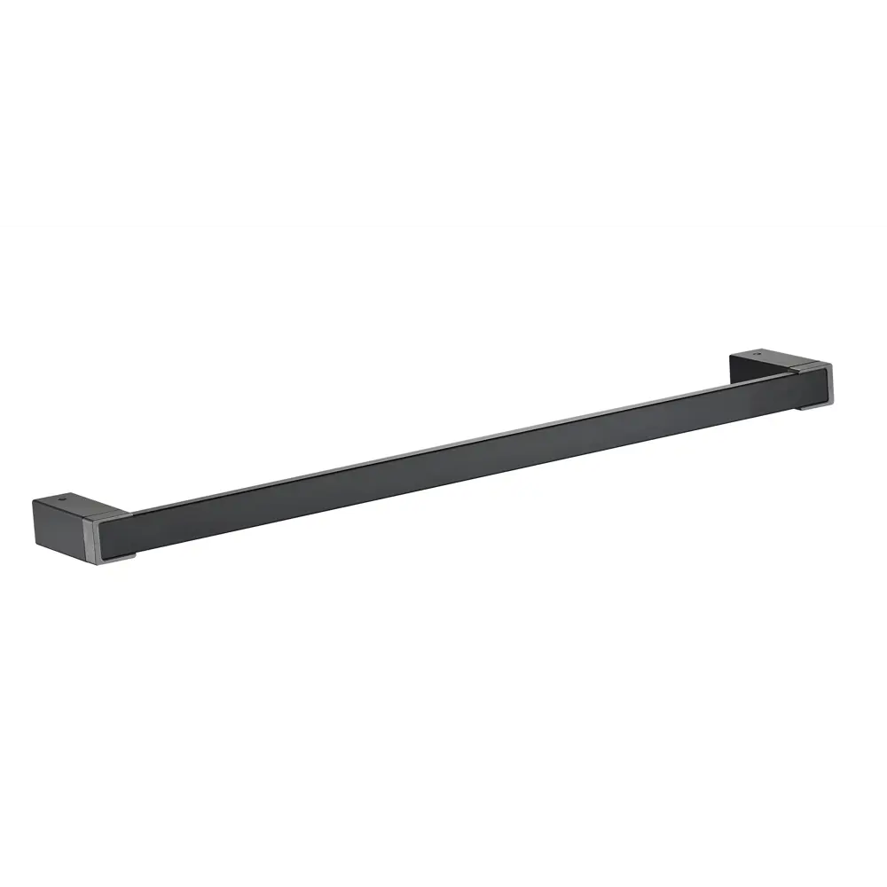 Держатель для полотенца Flat 60 см цвет черно-серый SWENSA STLM-2028202