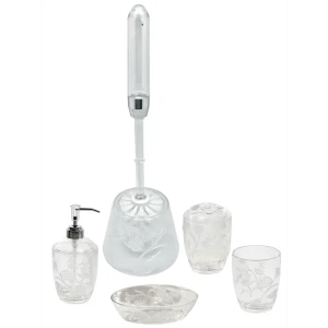 Стакан для зубных щёток настольный Vidage «Сирна» акрил цвет прозрачный