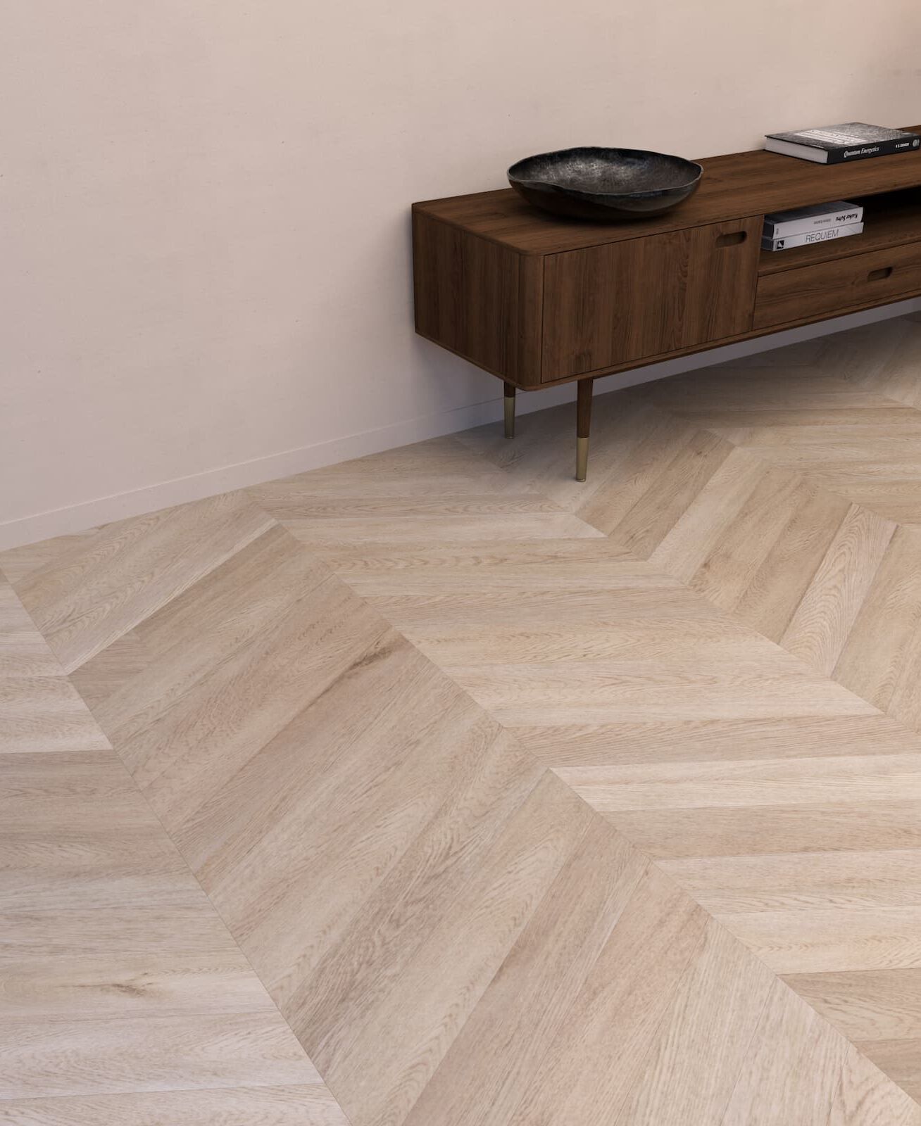 Синтетический паркет с эффектом венгерской елочки Déco Хлоп! ARCH-00011203 - Вид №6