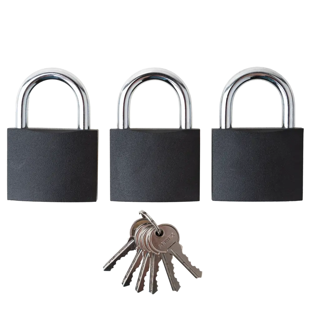 Комплект висячих замков Armex 63x90 мм STLM-2110931