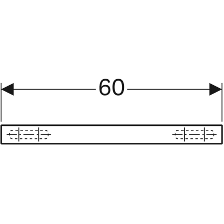 841962000 Настенная полка Geberit iCon Geberit  - Вид №18