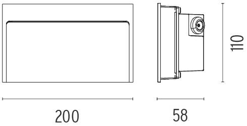 Flos Настенный светильник из алюминия Outdoor collection - muro+soffitto sun-id-1495273 - Вид №9