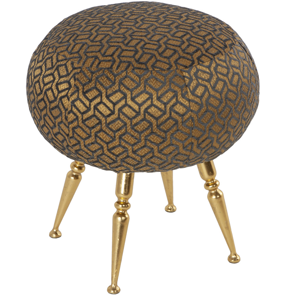 14036 Банкетка Конте Люкс Голд BOGACHO 4627174556124