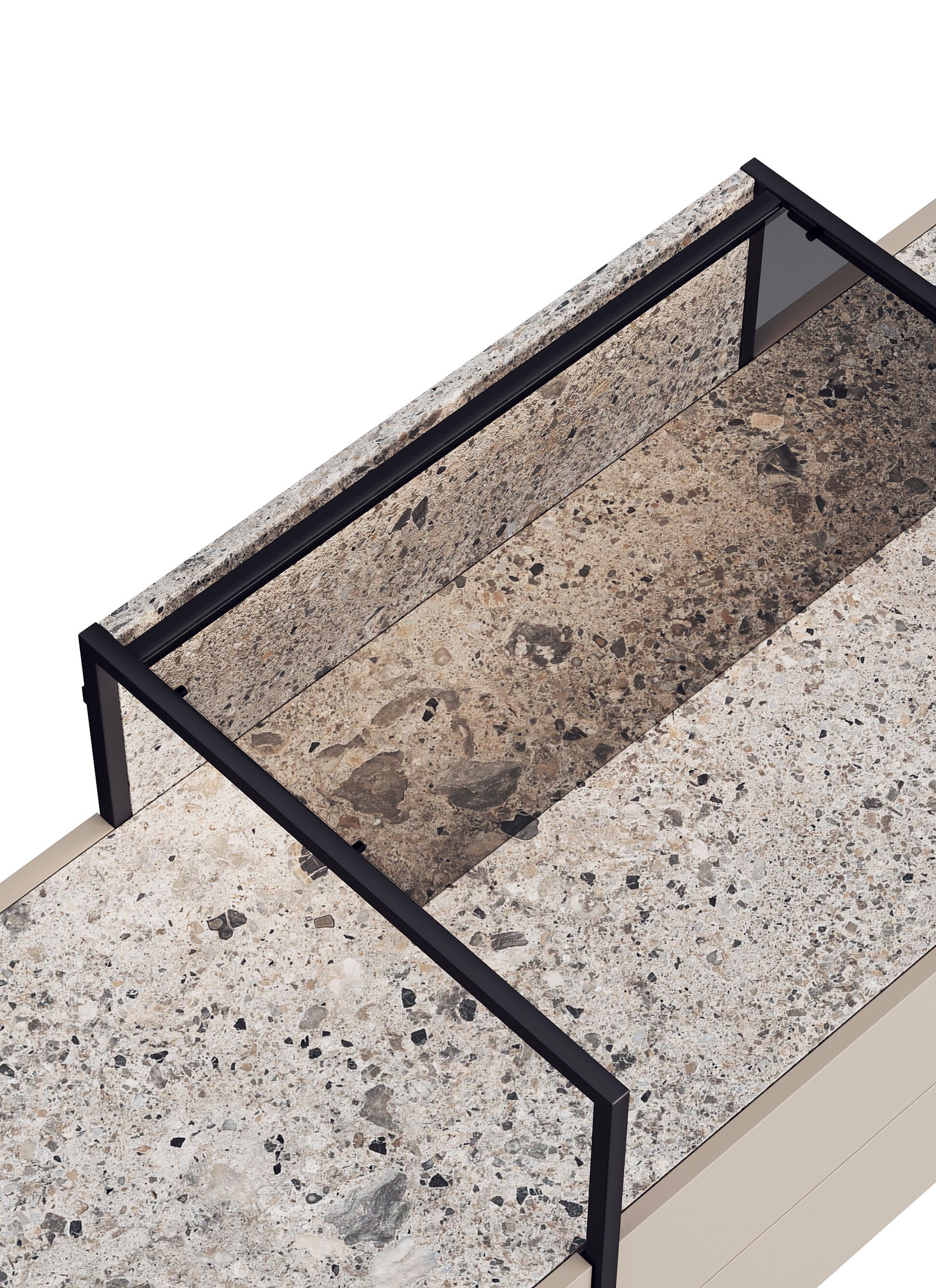 Письменный стол из керамогранита с ящиками Kico Living Complements ARCH-00147001 - Вид №1