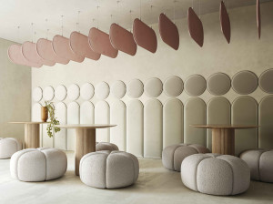 Рециркулированная акустическая панель из полиэфирного волокна