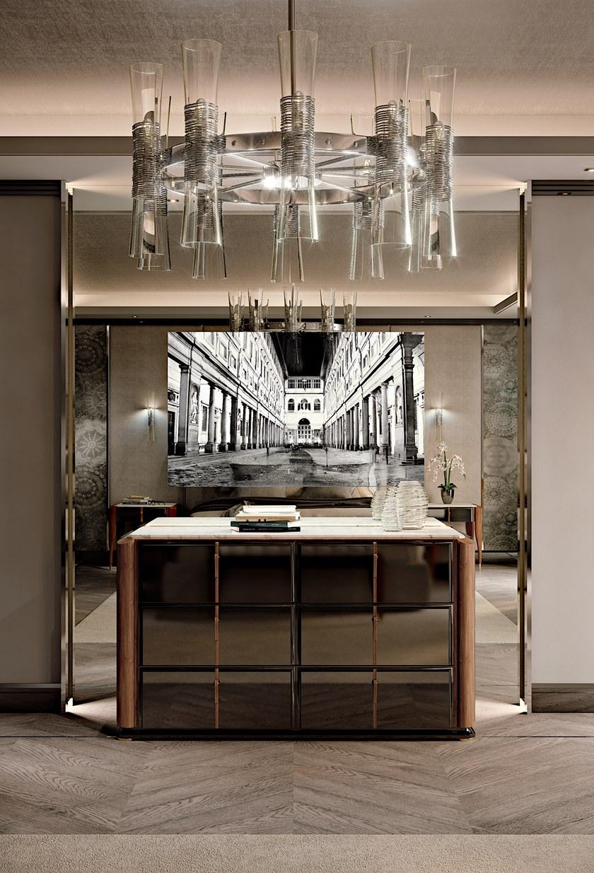 Bellotti Ezio Лакированный комод из орехового дерева Lexington avenue 2017-54 - Вид №2