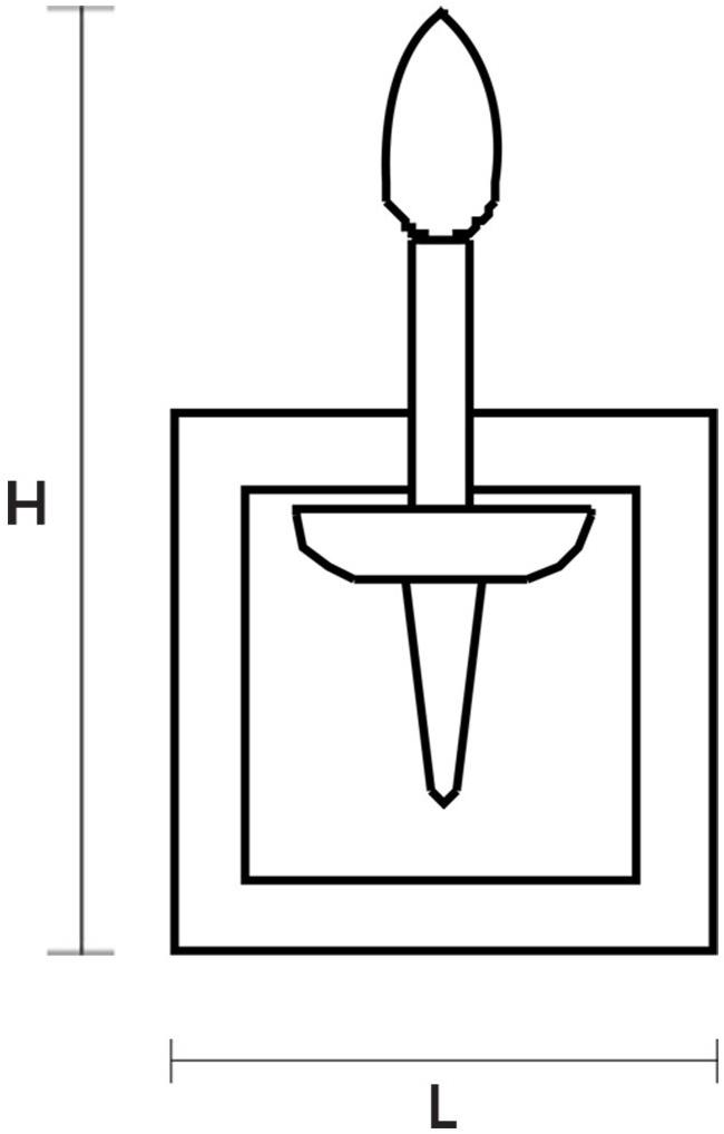 Masiero Металлический настенный светильник прямого света в классическом стиле Brass & spots sun-id-1381676 - Вид №1