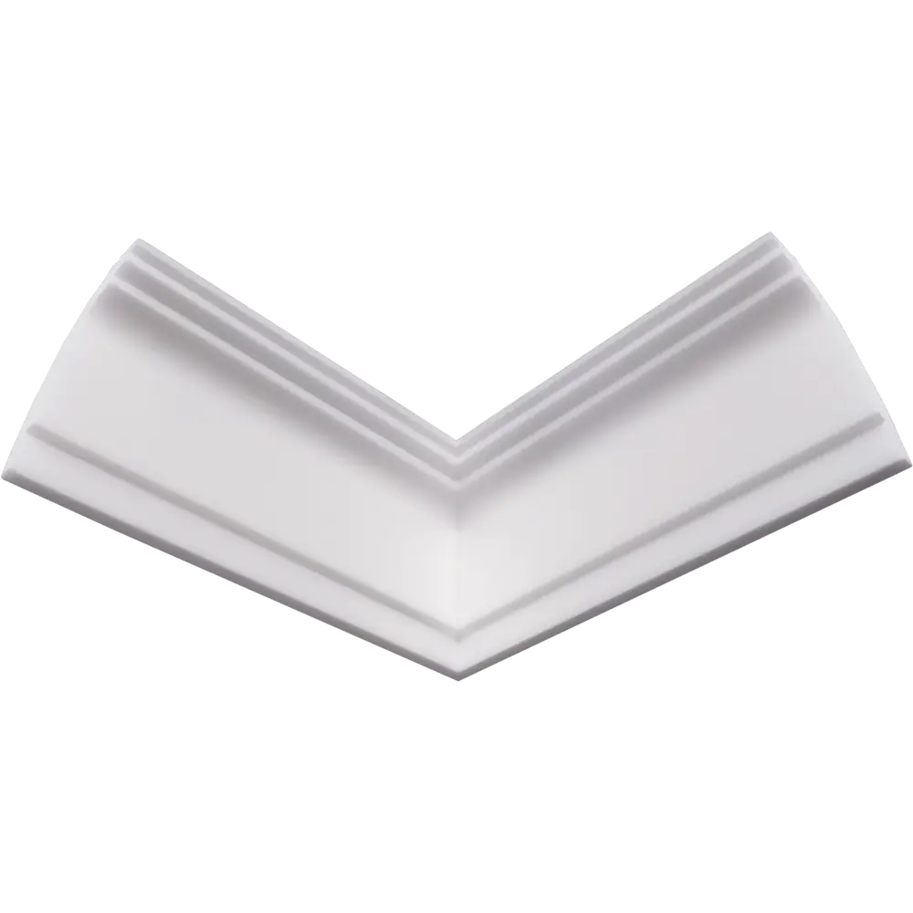 Уголок для плинтуса полистирол Format 111Е белый 50 мм STLM-2154908