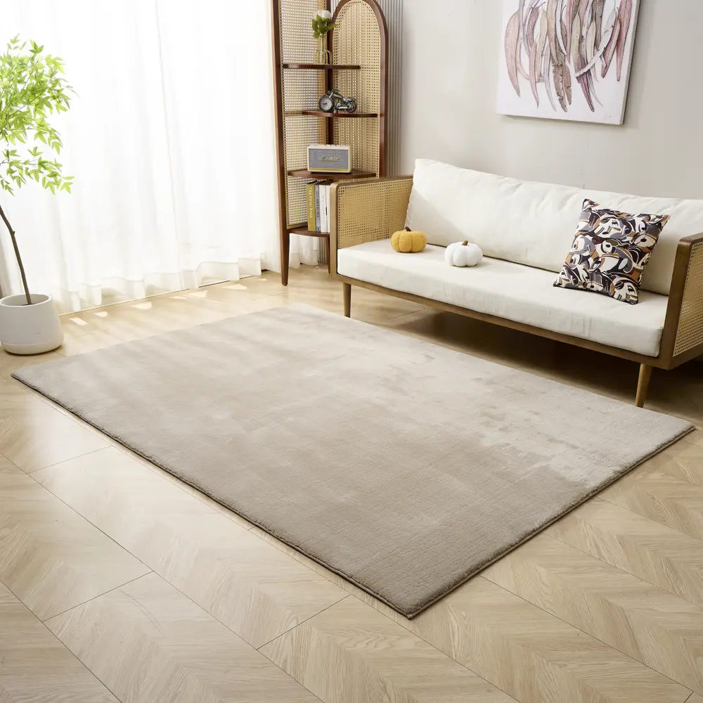 Ковер Cashmere 160x230 см полиэстер XMR-01 цвет бежевый 89389015 STLM-2106684 Santreyd  - Вид №5