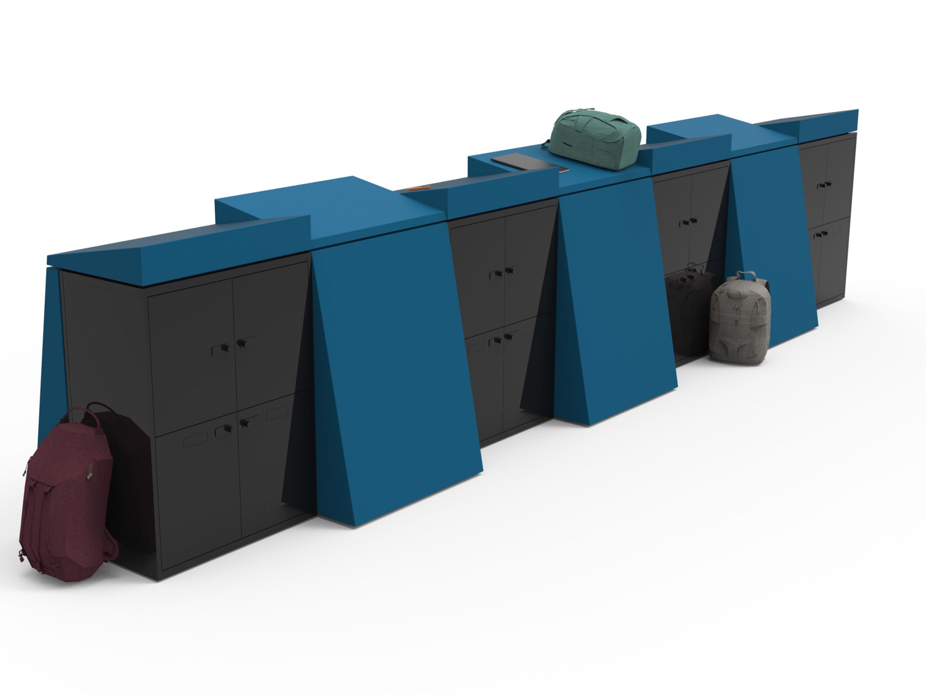 Обивка офисных модулей из пены QM Quinze & Milan LEAN ARCH-00124076 - Вид №6