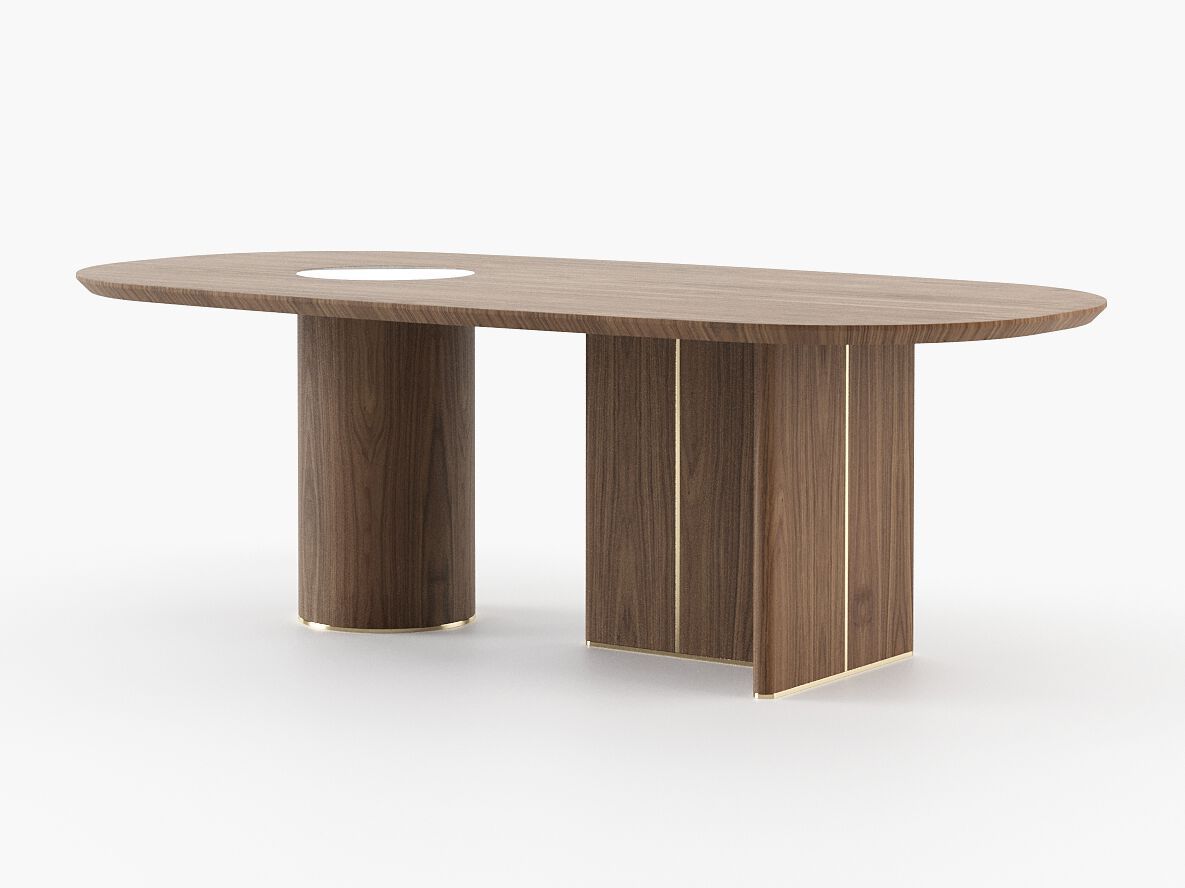 Деревянный овальный стол Laskasas Essence ARCH-00022522