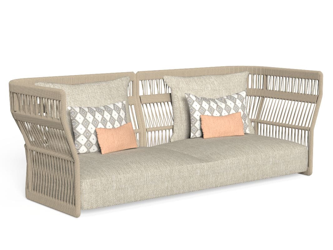 3-местный веревочный садовый диван Talenti ARCH-00133269