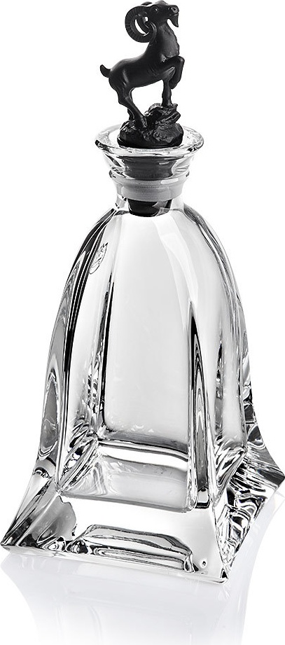 10565860 Cristal de Paris Графин Cristal de Paris для виски "Горный козел" 1л (черный) Хрусталь 