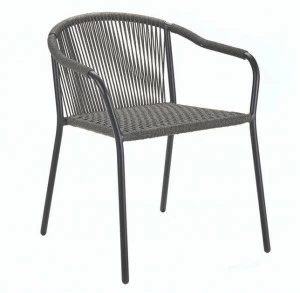 Royal Botania Штабелируемый садовый стул из олефина с подлокотниками Samba Sam 55