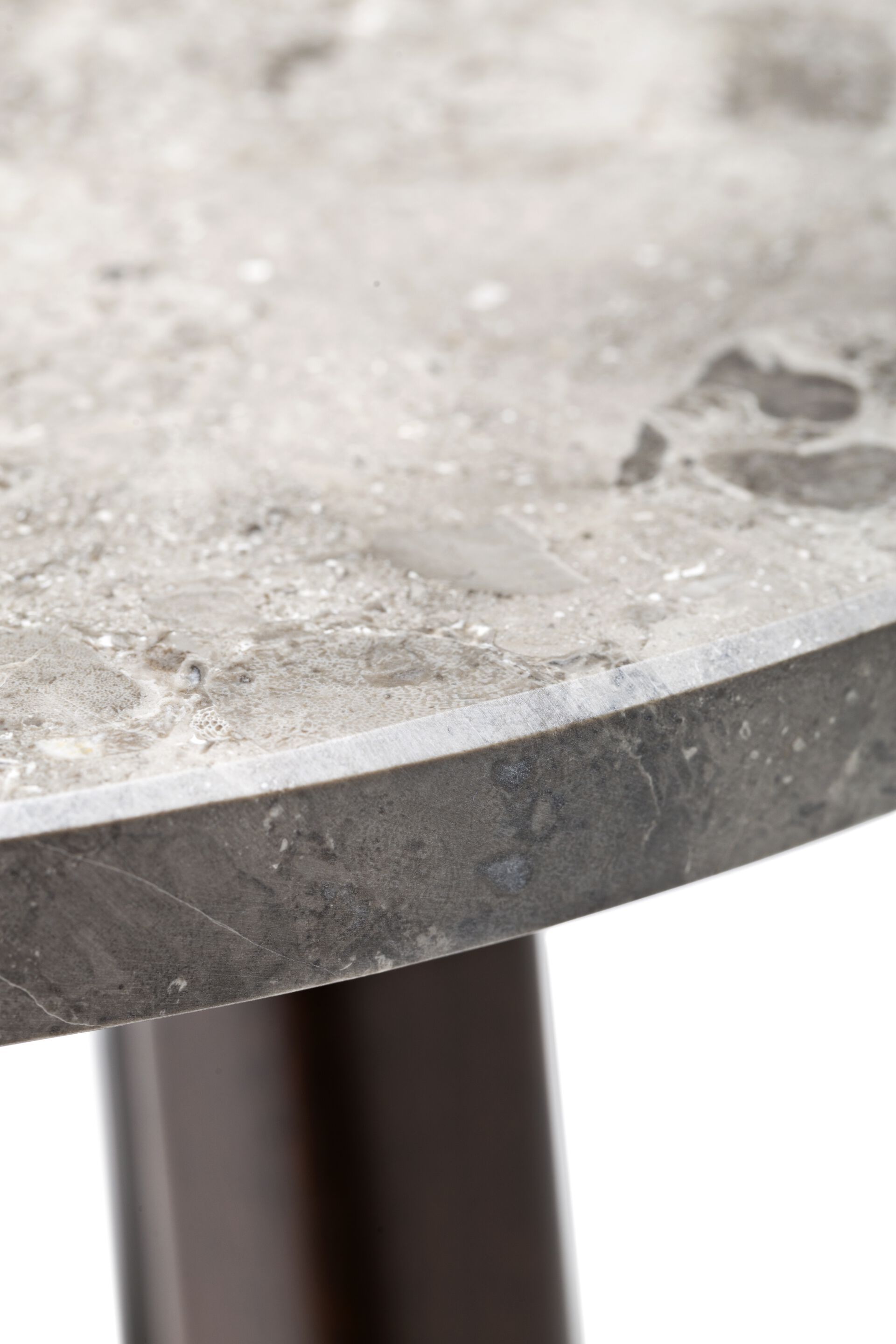 Высокий круглый журнальный столик из мрамора bardiglio Exteta Sunset ARCH-00055419 - Вид №3