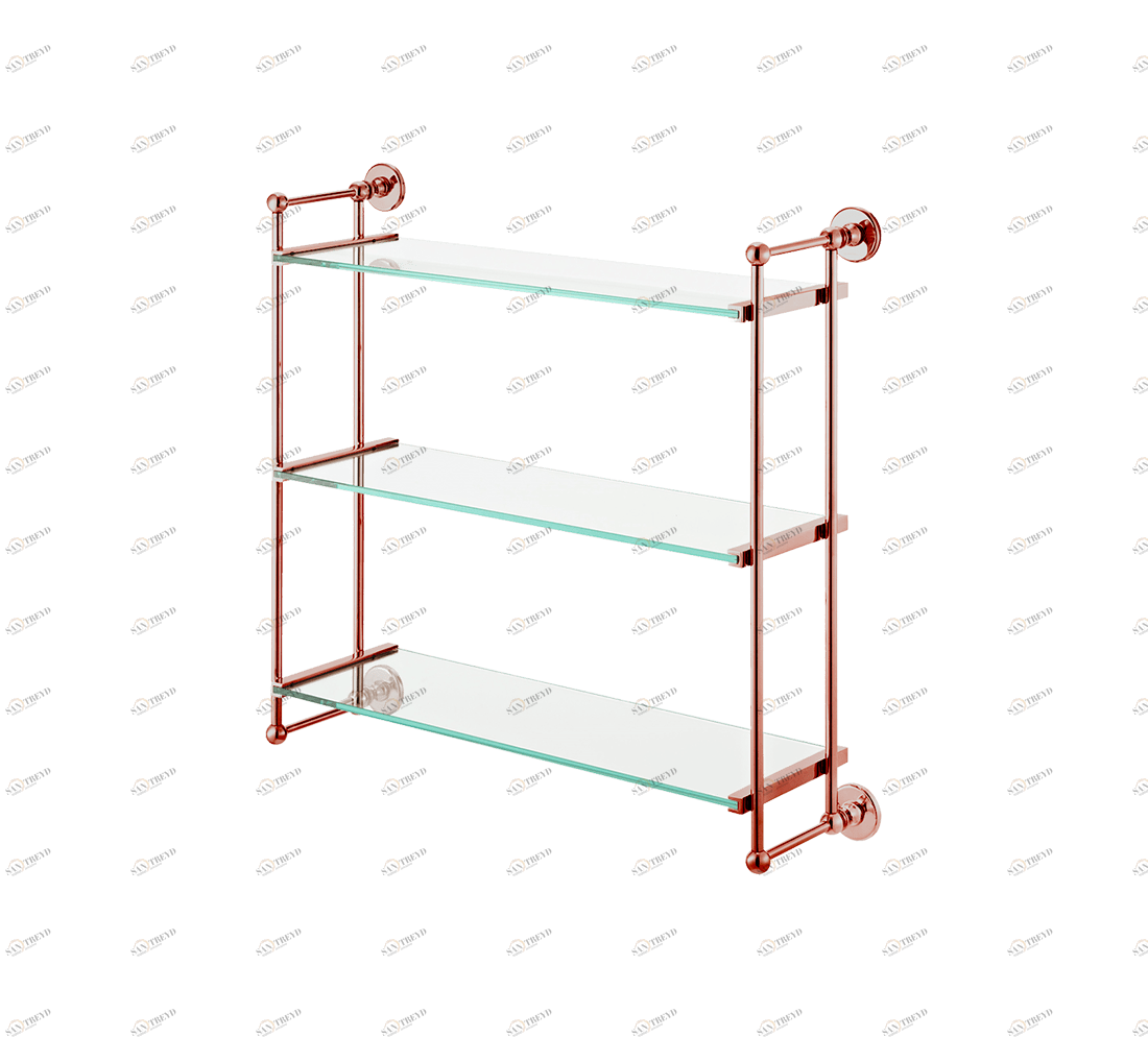 Gentry Home Керамический держатель стакана Queen Медь GH100553