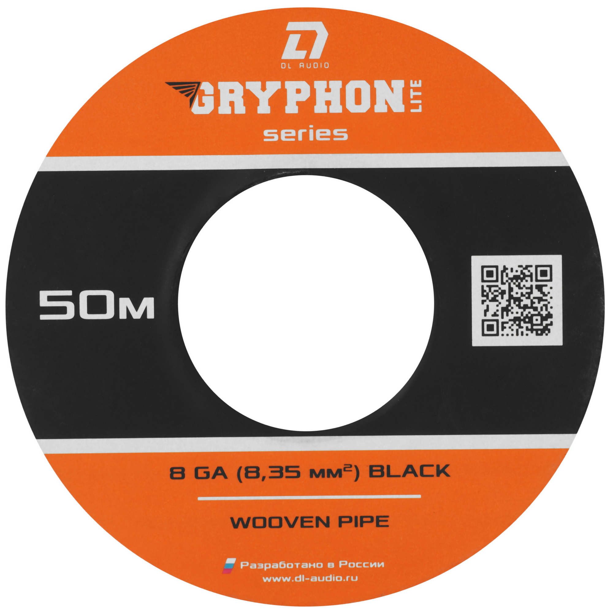 9285814 Оплетка для провода DL Audio Gryphon Lite WP 8 Ga Black STDN-0052675 - Вид №3