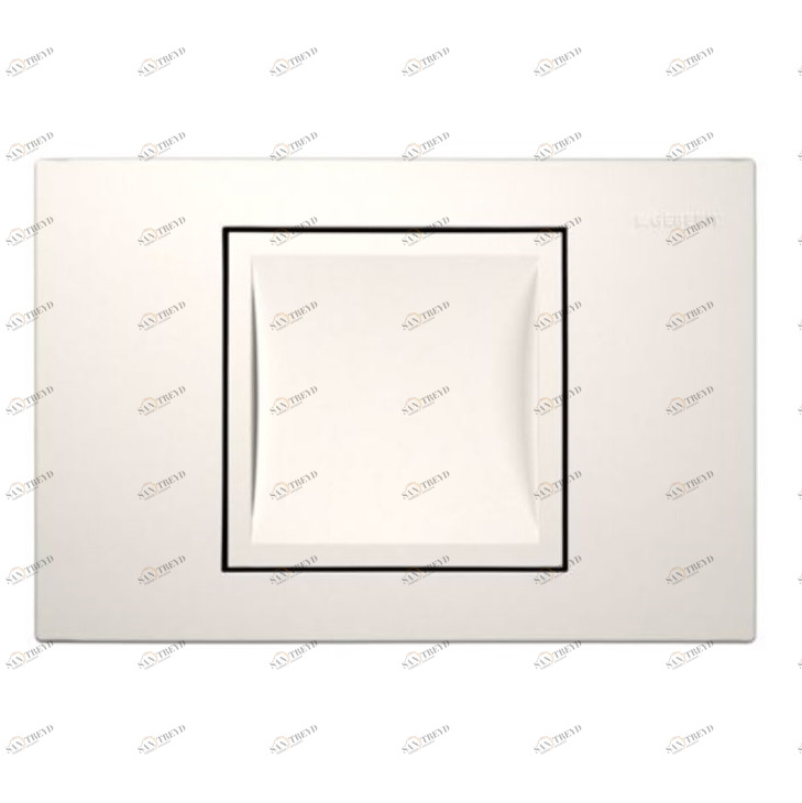 115.130.11.1 смывная клавиша DELTA40 пластик (бел) СН-ТО С ПР-ВА Santreyd 