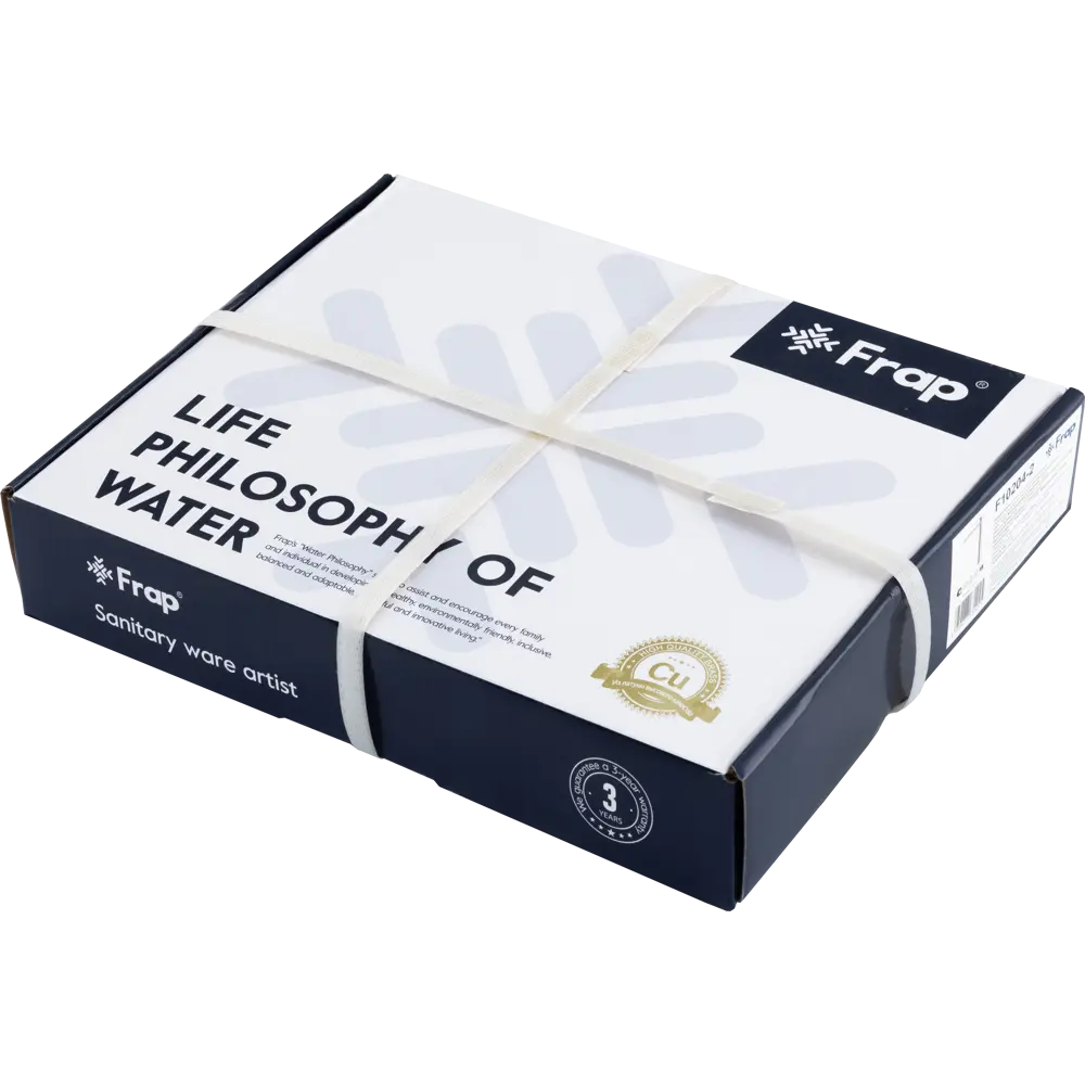 Смеситель FRAP Arne для раковины: стиль и функциональность в хромированном исполнении 89359050 STLM-0993479 - Вид №8