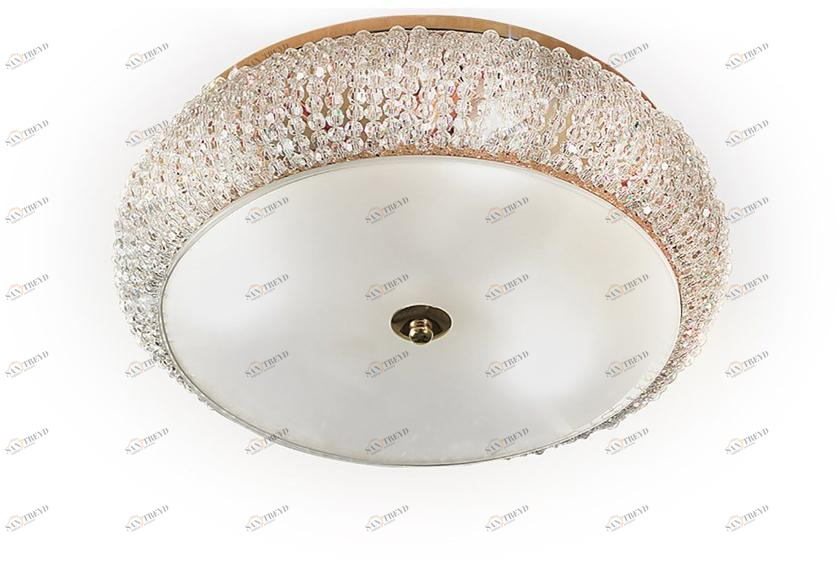 Masiero Потолочный светильник из металла с кристаллами Galà Gala sun-id-1429664