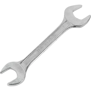Гаечный ключ Sparta двусторонний хромированный 24×27 мм 13813182