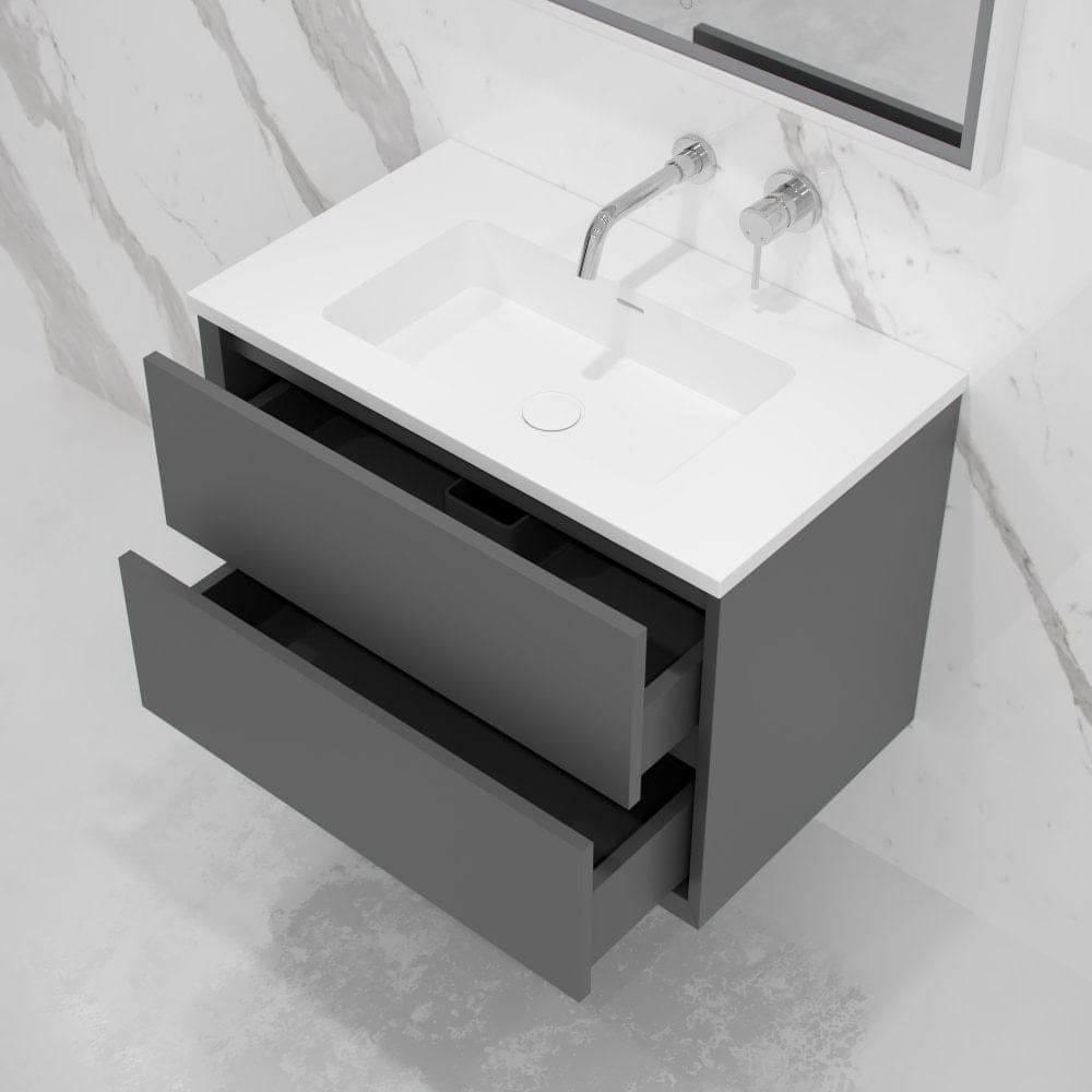 Умывальник из смолы с ящиками со встроенной раковиной LUSSO Volini ARCH-00023160 - Вид №7