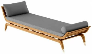 ASTELLO Садовая кушетка из тика Jonquille Jq.slf.l1