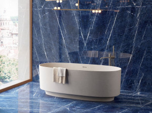 Пол / керамогранит с мраморным эффектом