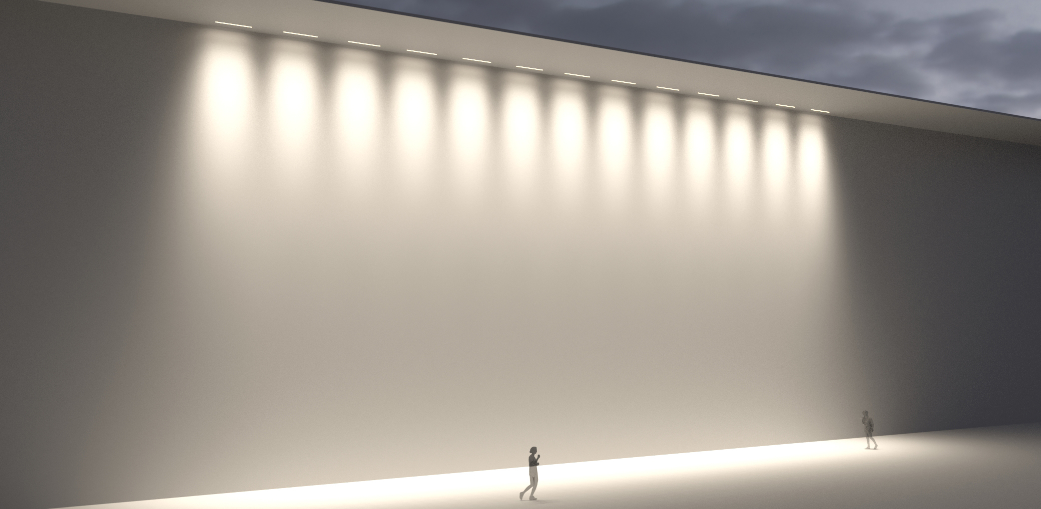 8492613 Встраиваемый в потолок светильник Platek MINI CORNICHE Incasso soffitto  MINI CORNICHE Ceiling recessed 1200 mm - LED 3000K 26°  - Вид №11