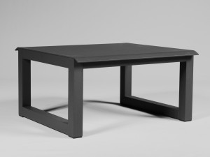 Алюминиевый квадратный низкий стол