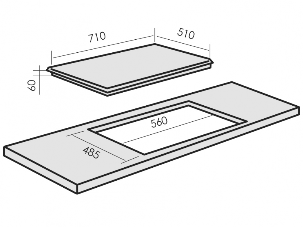 5322430 Газовая варочная поверхность MBS PG-801WH STDN-0116904 - Вид №12