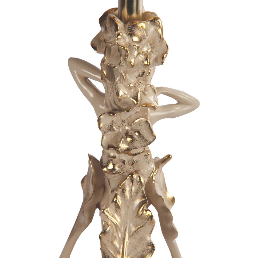 32064,34057 Настольная лампа Флора Айвори Тюссо Амарант BOGACHO 4627138210680, 4627138151082 - Вид №8