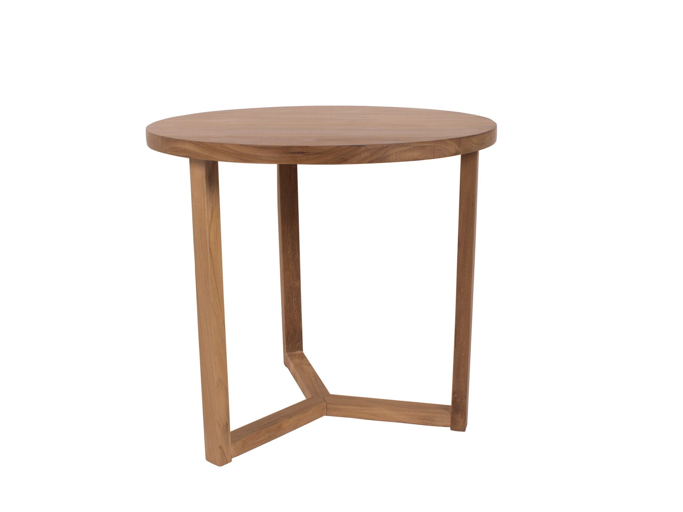 Деревянный круглый садовый журнальный столик Il Giardino di Legno Remix ARCH-00052477 - Вид №3